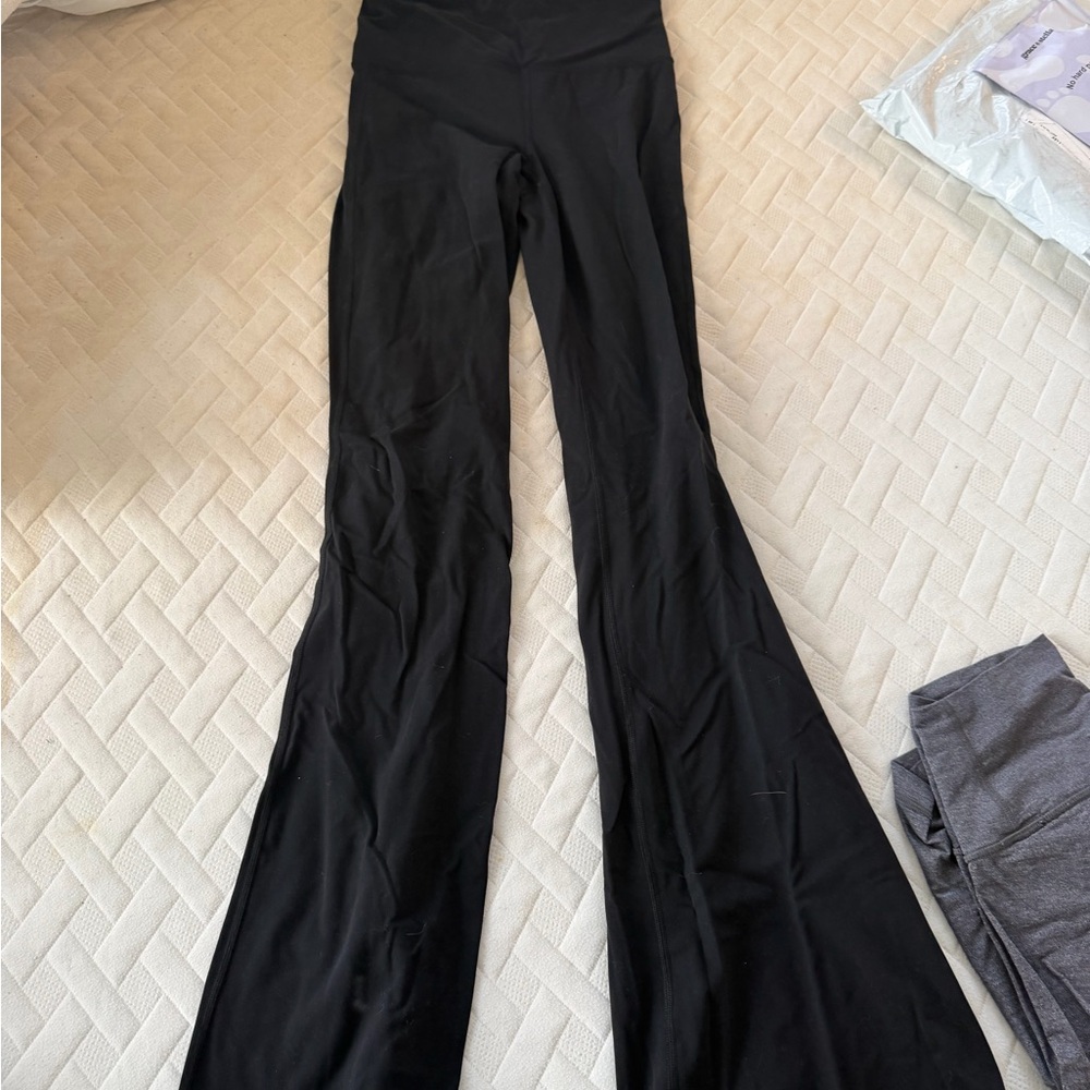 Athleta Black Flare Pants